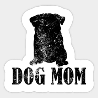 Pugs Dog Mom Sticker